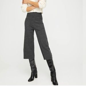 Aritza Wilfred Italian Marino Wool Yarn Wide Leg Pant Size L